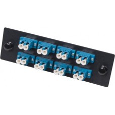 Панель адаптерная для кроссов LAN-FOBM с 8 симплексными адаптерами SC/OM2 LANMASTER LAN-APM-8xSC/OM2